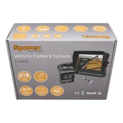 Sparex Wired Vehicle Camera & Monitor System