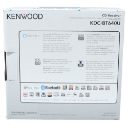 Kenwood KDC-BT640U CD & Radio Bluetooth & Aux