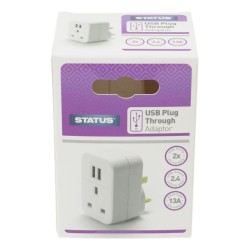 Status Plug Through USB Adaptor