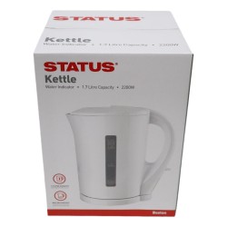 Status Kettle Boston 2kw 1.7 Litre White