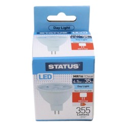 Status LED Light Bulb MR16 4.5w/50w