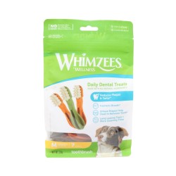 Whimzees Dental Toothbrush Treats Medium Dog 7 Pack