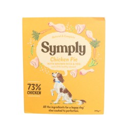 Symply Adult Wet Tray Chicken Pie 395g