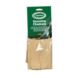 Triplewax Genuine Leather Chamois Cloth Large