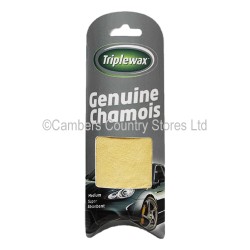 Triplewax Genuine Leather Chamois Tube