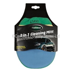 Triplewax 3 In 1 Cleaning Mitt