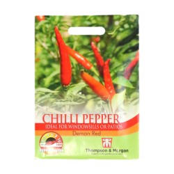 Thompson & Morgan Chilli Pepper Demon Red