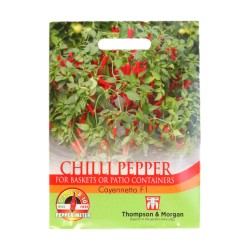 Thompson & Morgan Chilli Pepper Cayennetta F1