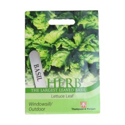 Thompson & Morgan Herb Basil Lettuce Leaf