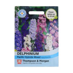 Thompson & Morgan Delphinium Pacific Hybrid Mixed