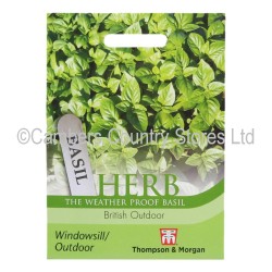 Thompson & Morgan Herb Basil British Outdoor