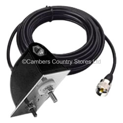 CB Radio Antenna Side Mount Kit 4m Cable & Plug