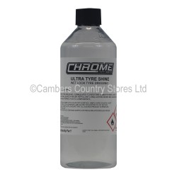 Chrome Auto Cleaner 500ml Ultra Tyre Shine