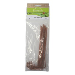 Garden Pegs Metal 10 Pack