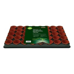 Bosmere Seed & Cutting Tray & 40 Pots