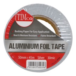 Timco Aluminium Foil Tape 45m