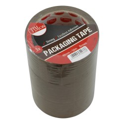 Timco Packaging Tape 48mm x 50m 3 Pack