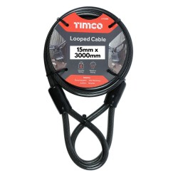 Timco Looped Security Cable 3000mm