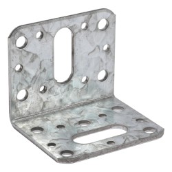 Nail Plate Galvanised Steel Angle Bracket 60mm x 40mm