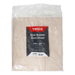 Timco Cotton Dust Sheet 24ft x 3ft Stair Runner