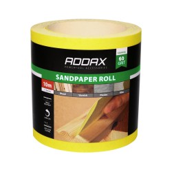 Addax Sandpaper Roll Yellow 115mm x 10m