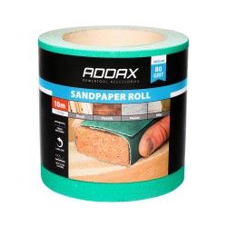 Addax Sandpaper Roll Green 115mm x 10m