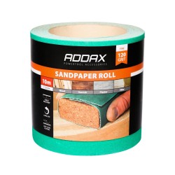 Addax Sandpaper Roll Green 115mm x 10m