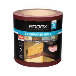 Addax Sandpaper Roll Red 115mm x 10m