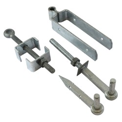 Taurus Adjustable Fieldgate Hinge Set Galvanised