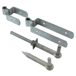 Taurus Standard Fieldgate Hinge Set Galvanised