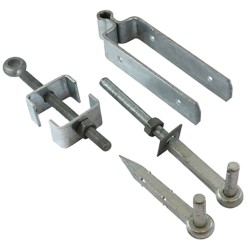 Taurus Adjustable Fieldgate Hinge Set Galvanised