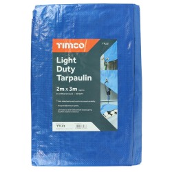 Timco Tarpaulin Light Duty 2m x 3m