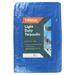 Timco Tarpaulin Light Duty 4m x 5m