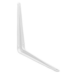 Timco London Pattern Shelf Bracket White 250mm x 300mm