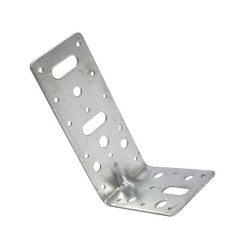 Nail Plate Galvanised Steel Angle Bracket 150mm x 90mm