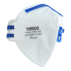 Timco Face Masks With Valve Fold Flat FFP2 3 Pack