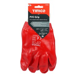 Timco Work Gloves PVC Coated