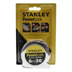 Stanley Powerlock Tape Measure 8m