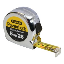 Stanley Powerlock Tape Measure 8m