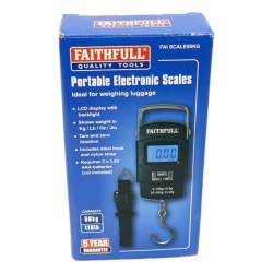 Faithfull Portable Scales 0 - 50kg