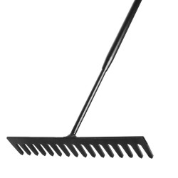 Roughneck Asphalt Rake Steel Handle 1700mm