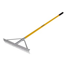 Roughneck Landscape Rake Aluminium 24"