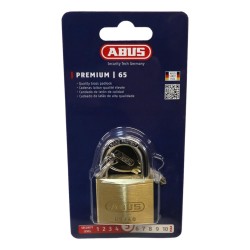 Abus Padlock 65/40 Brass