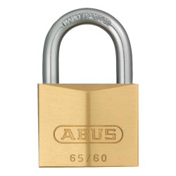 Abus Padlock 65/60 Brass