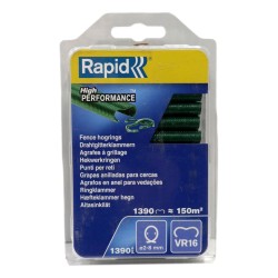 Rapid Hog Rings VR16 Green 1390 Pack