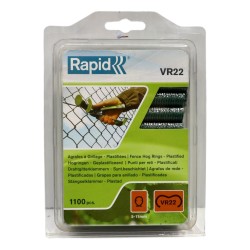 Rapid Hog Rings VR22 Green 1100 Pack