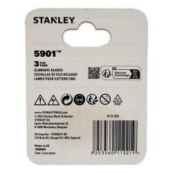 Stanley 5901 Knife Blade 3 Pack