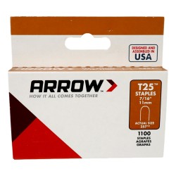 Arrow Staples T25 1000 Pack