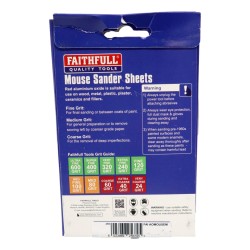 Faithfull Mouse Sanding Sheets 5 Pack