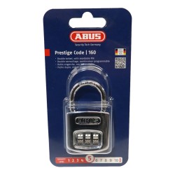 Abus Padlock 160/40 Chrome 40mm Combination